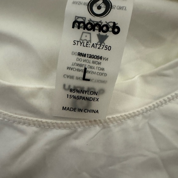 White Women's Top Elegant - Picture 4 of 4